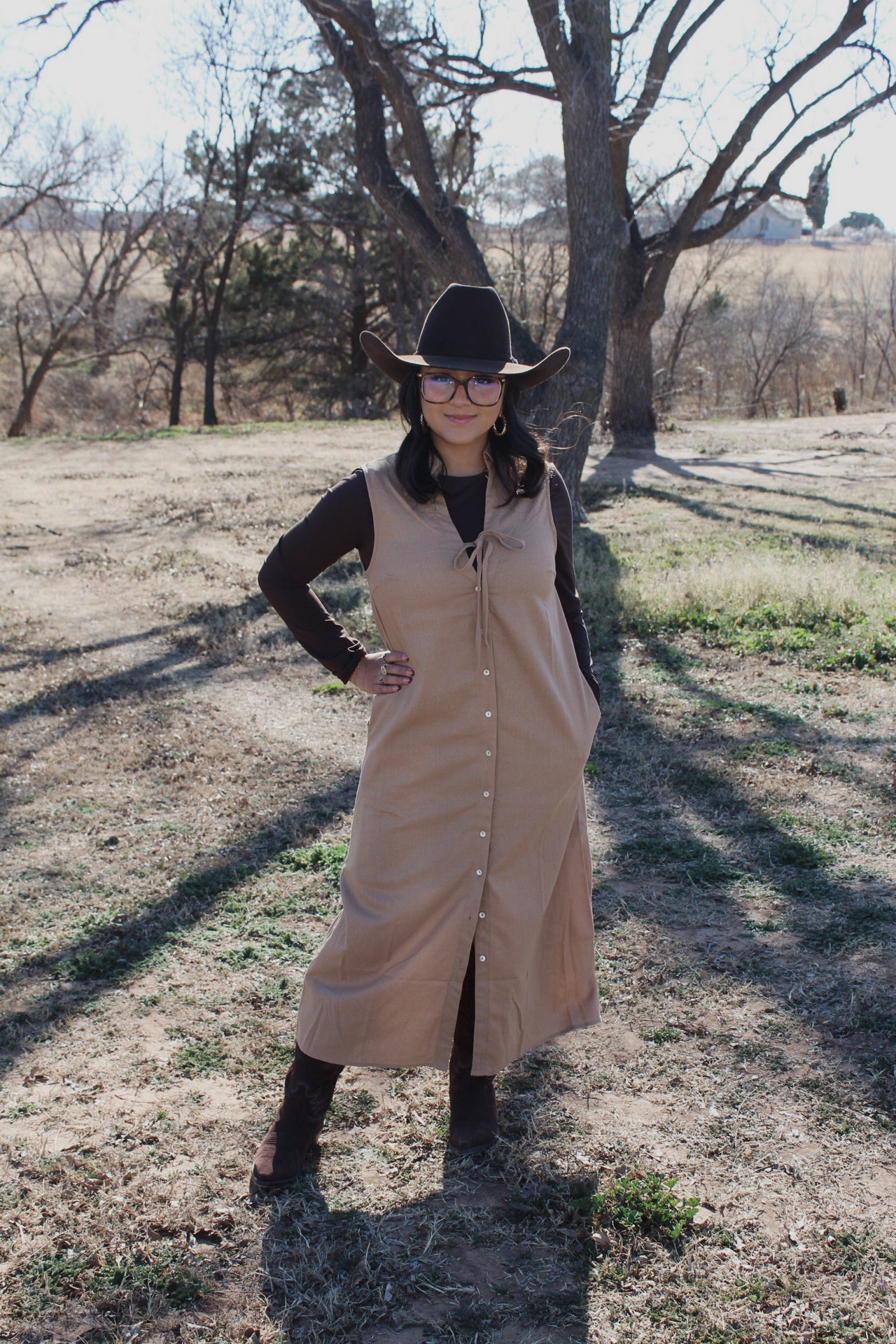 Modest Cowgirl Dress