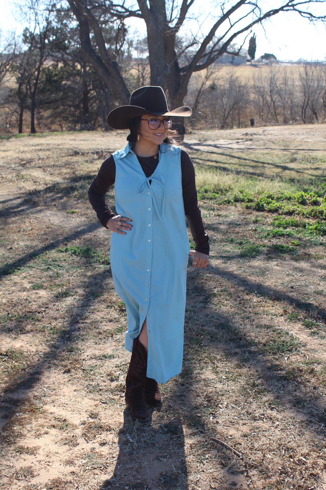 Modest Cowgirl Dress