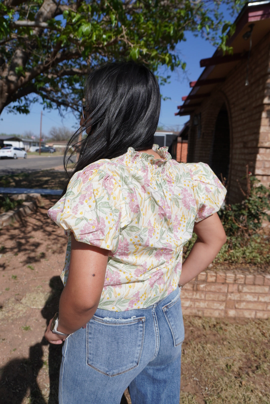 Floral Bloom Top