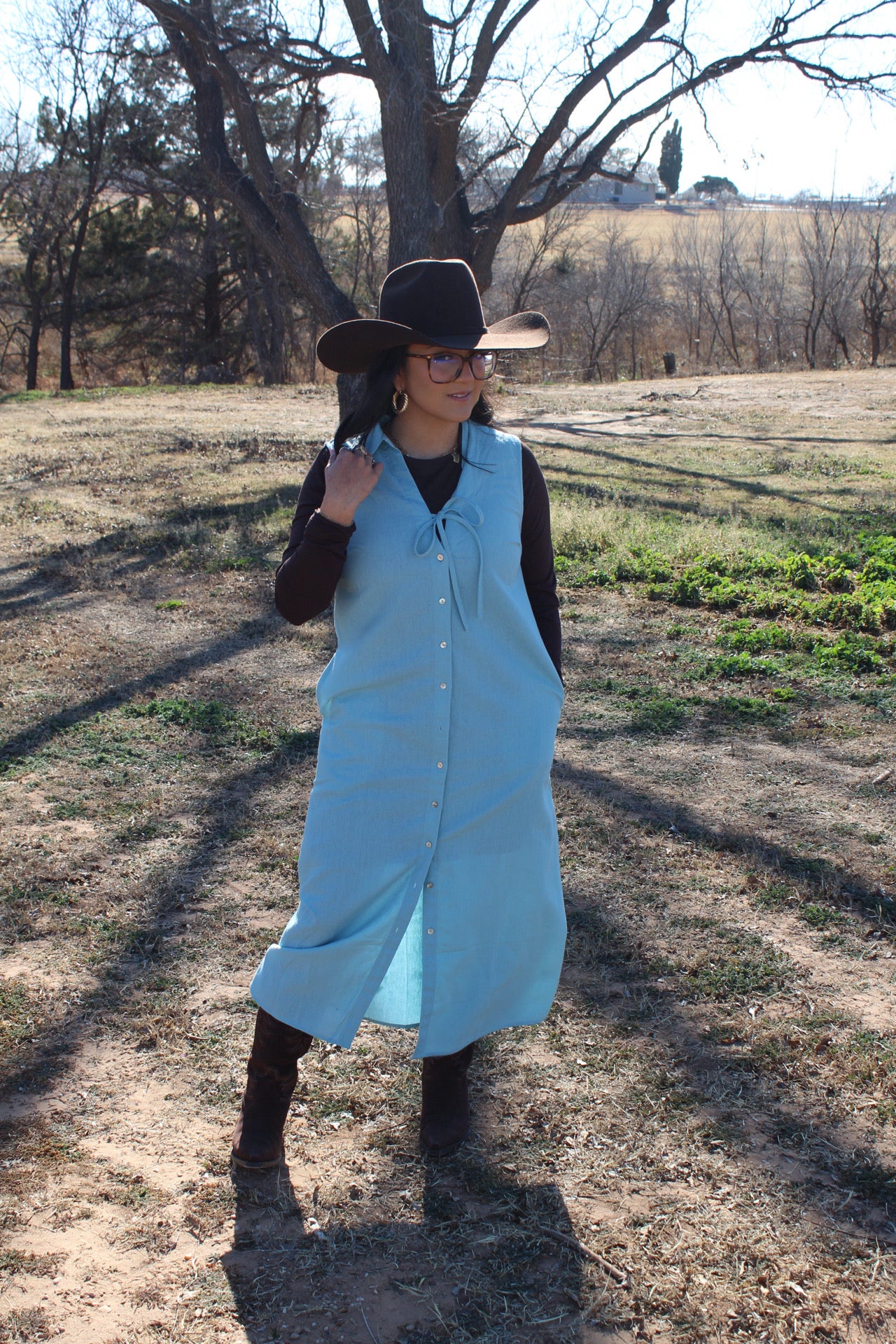 Modest Cowgirl Dress