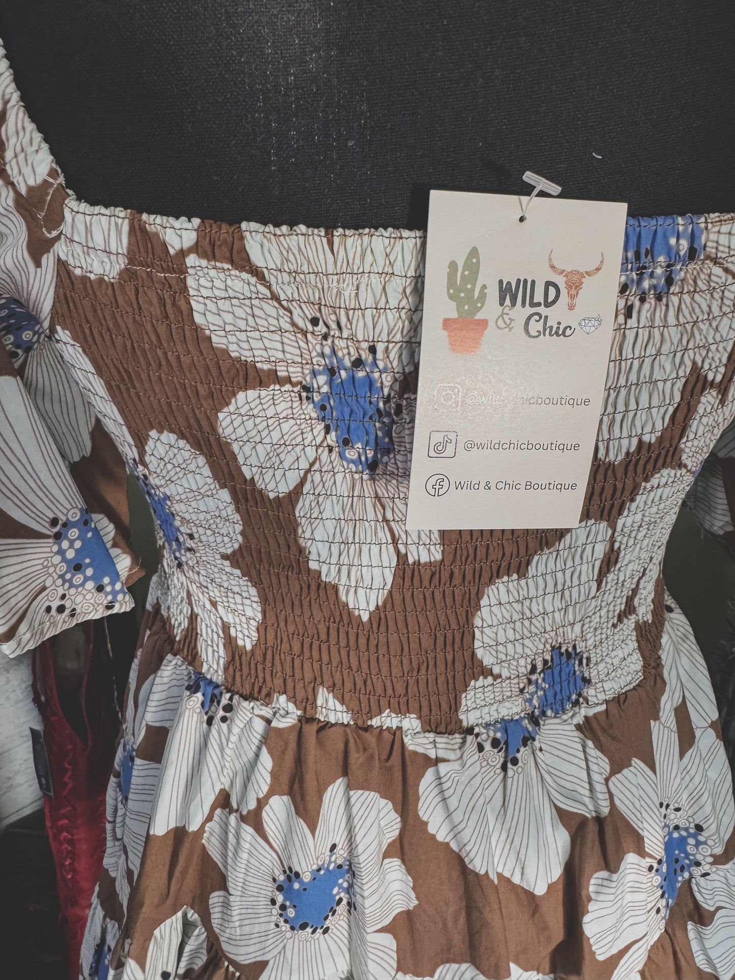 The Daisy Dress - Brown