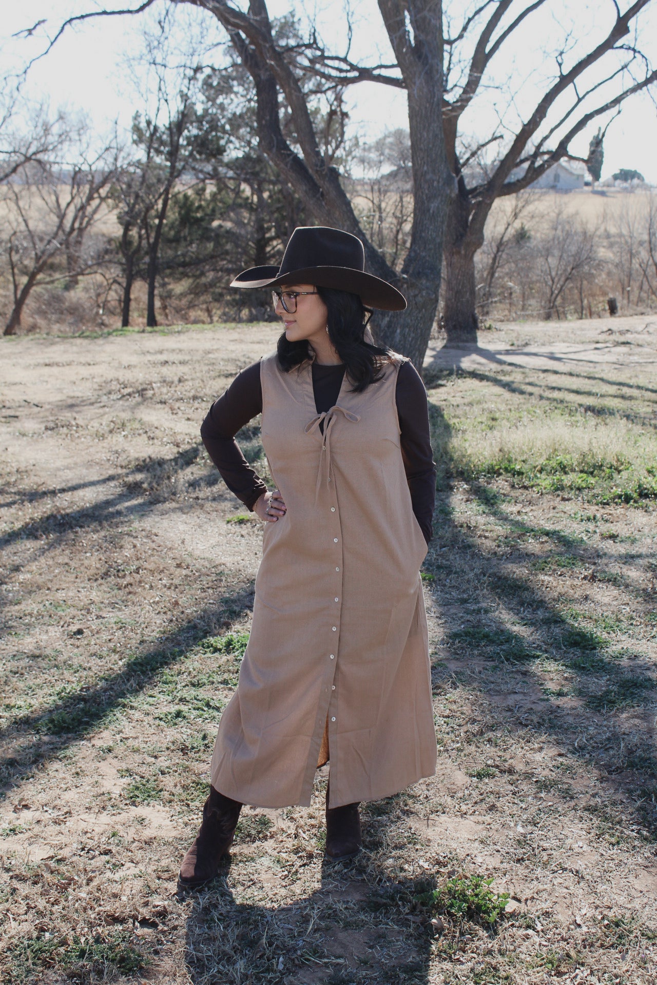 Modest Cowgirl Dress