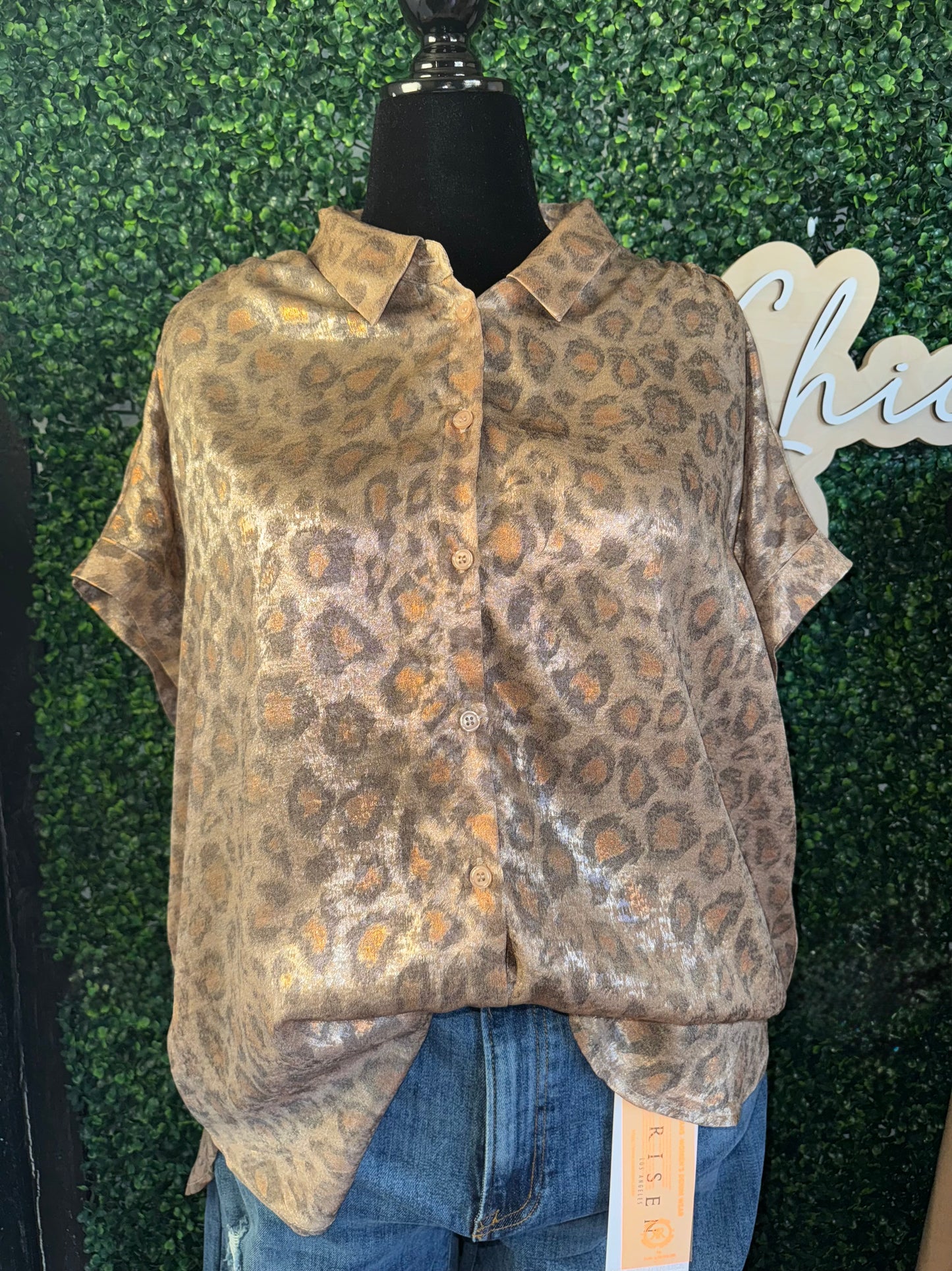 Lily Leopard Top