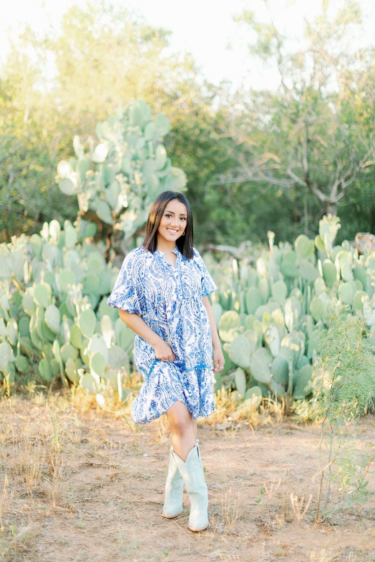 Classy Azul Dress