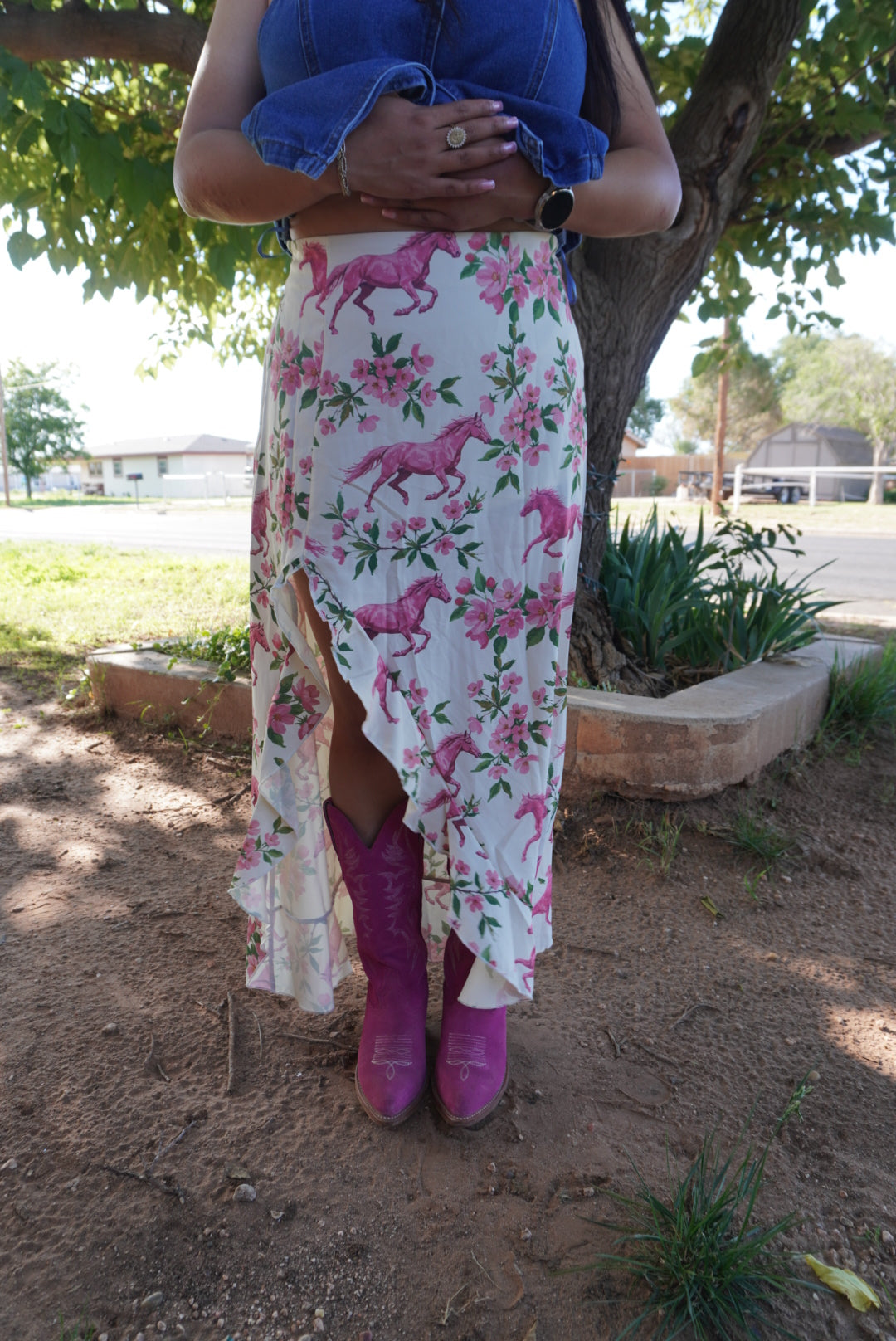 The Cowgirl Garden Skirt