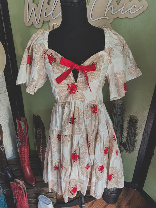 The Daisy Dress - Cream
