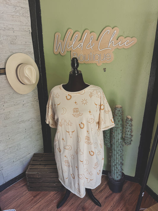 Wild West Dress - Plus Size