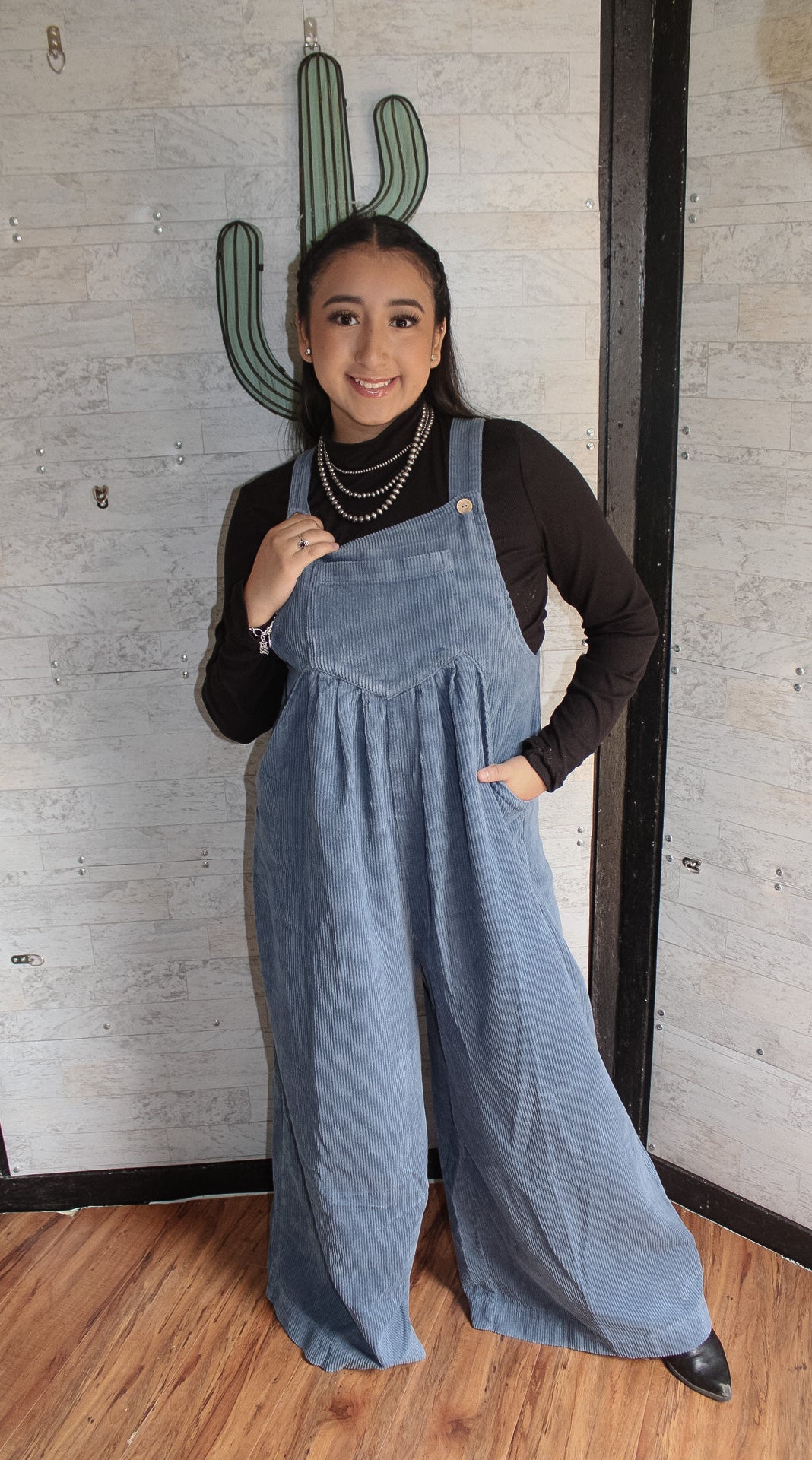 Boho Corduroy Overalls