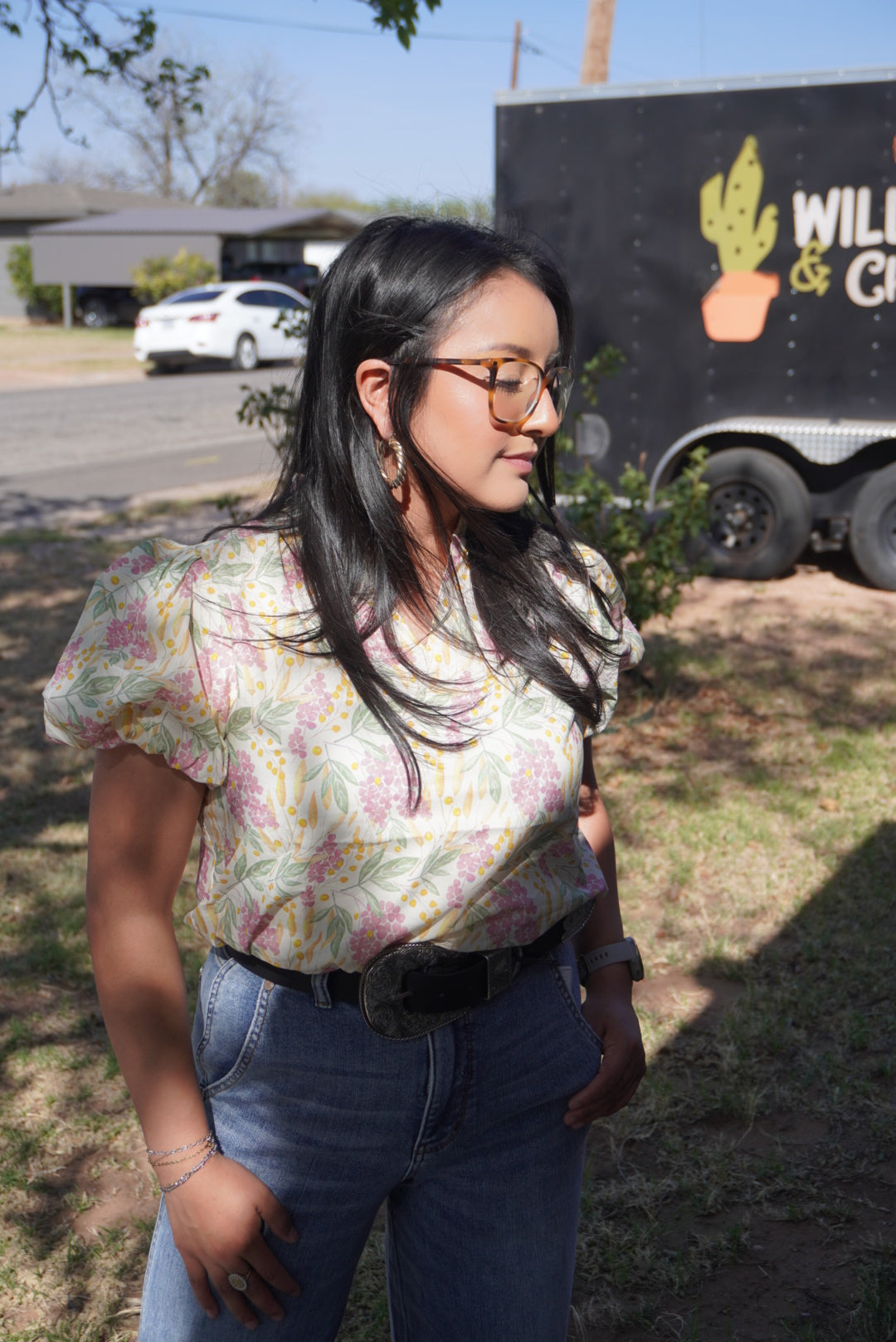 Floral Bloom Top