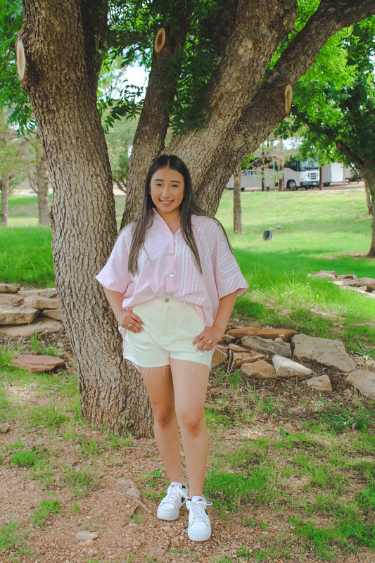 Pink & Breezy Oversized