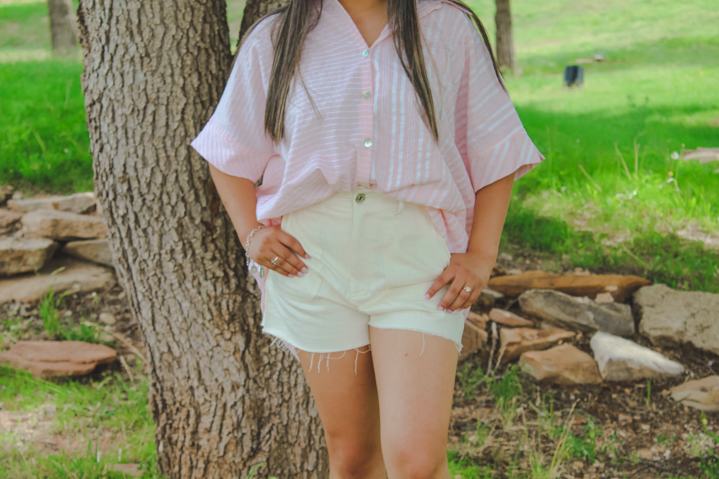 Vacay Ivory Shorts