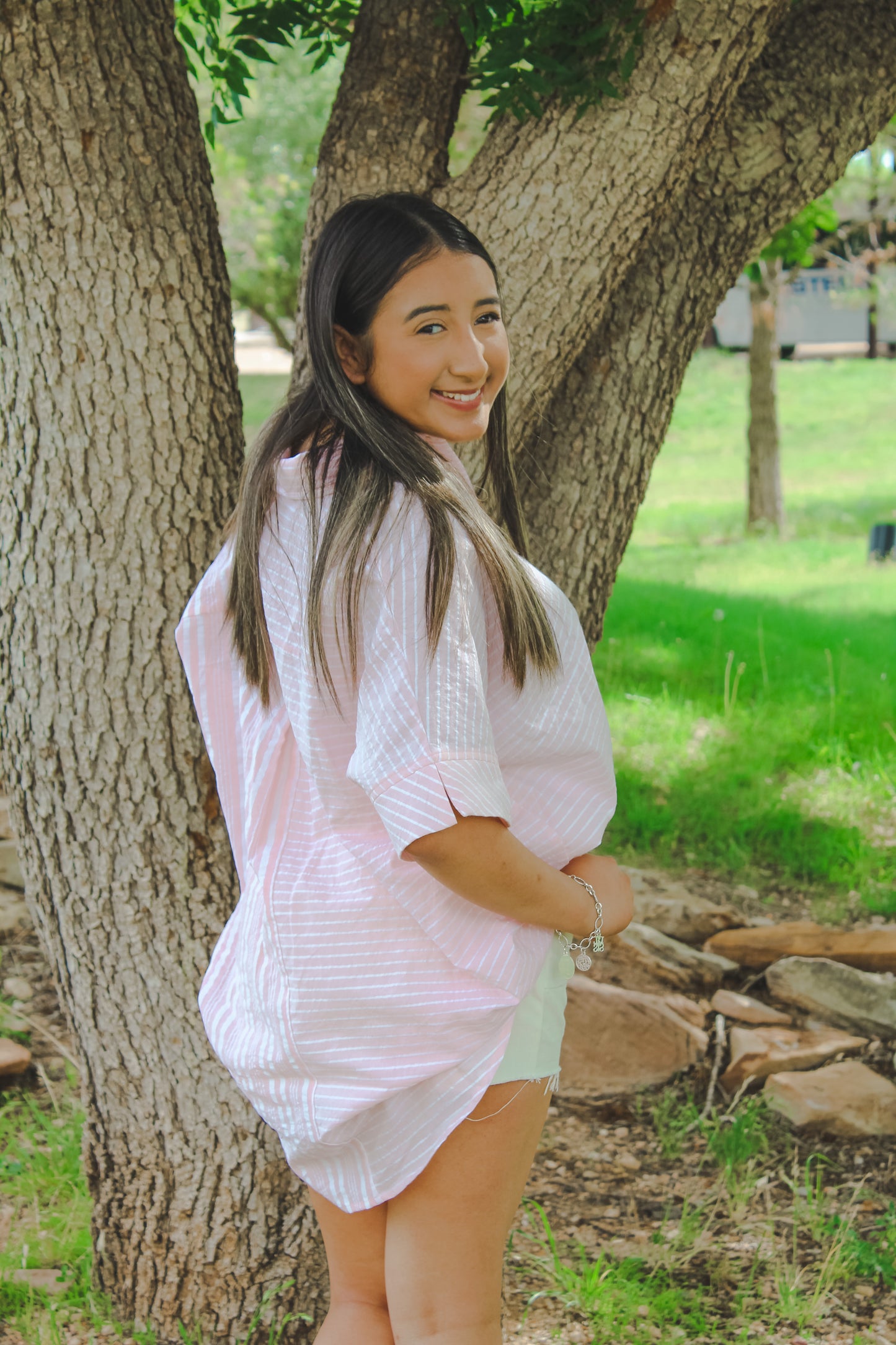 Pink & Breezy Oversized