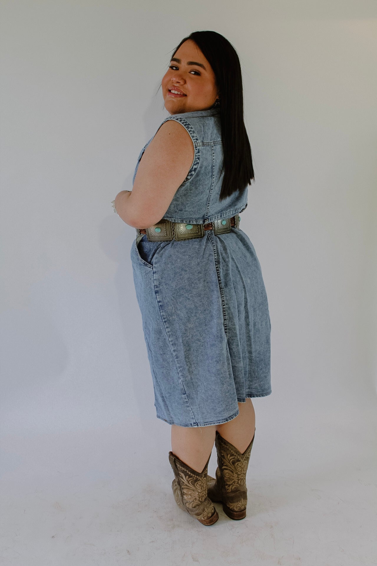 Country Girl Denim Dress