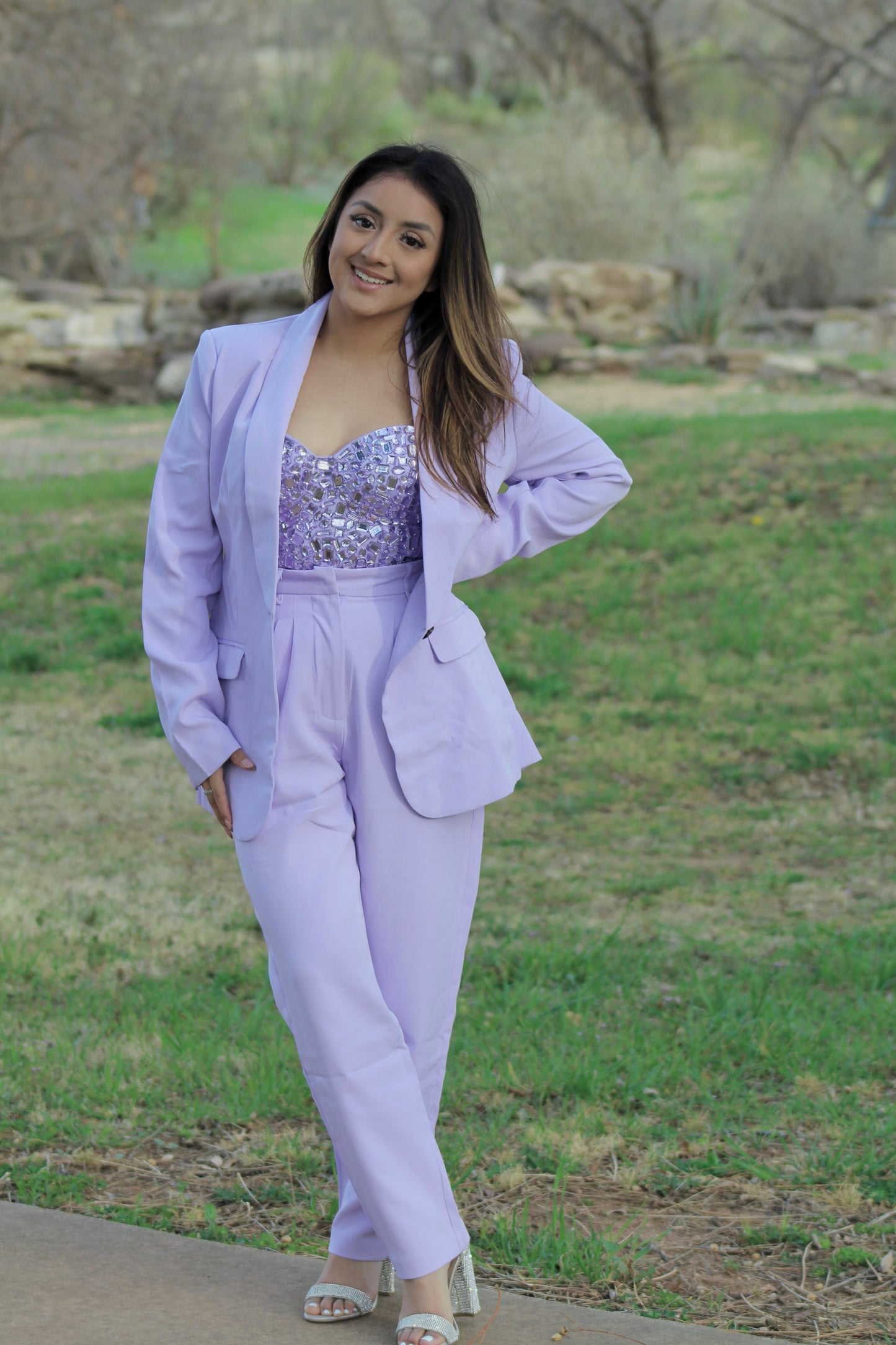 Lavish Lavender Business Pants