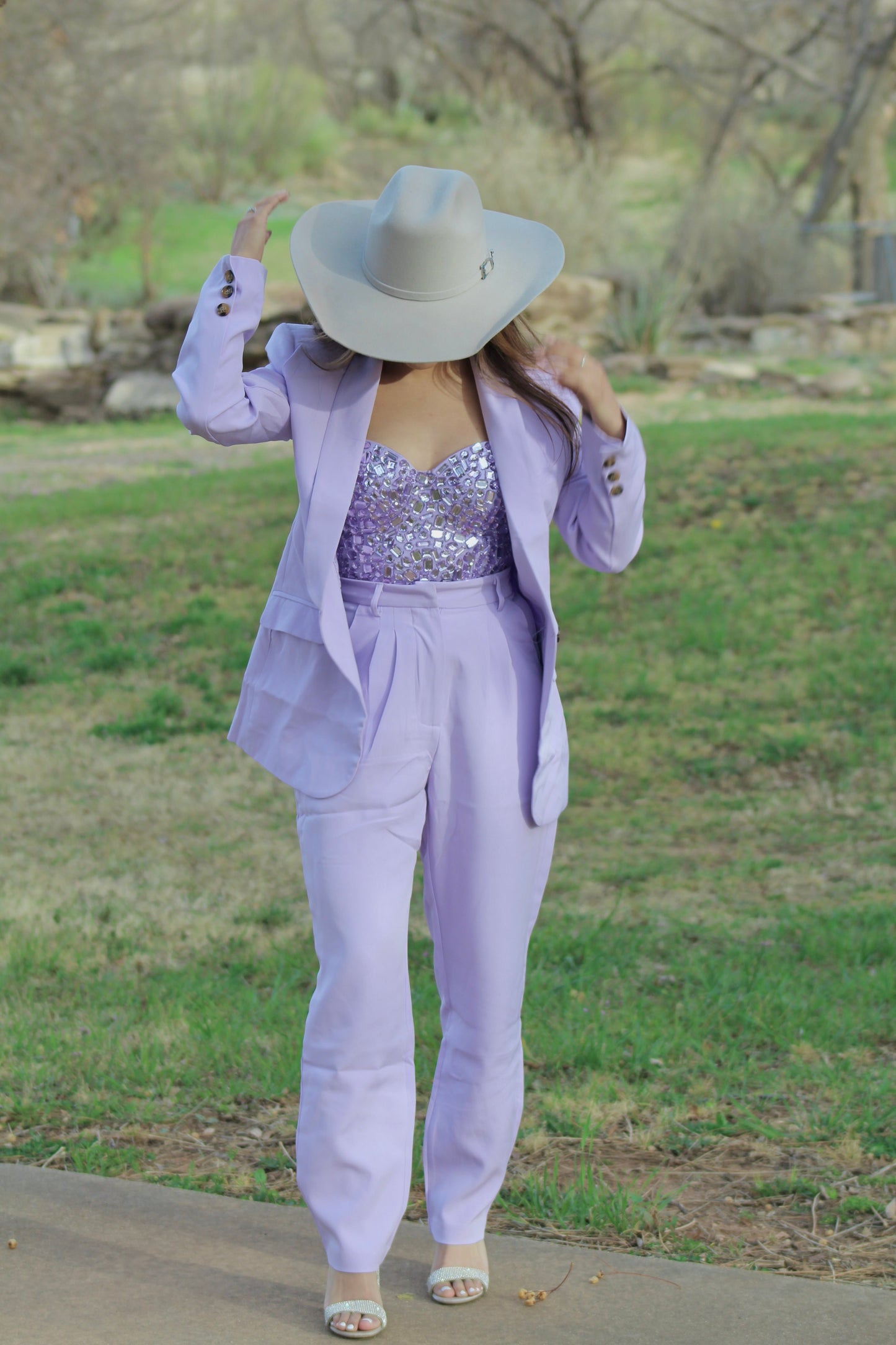 Lavish Lavender Business Pants