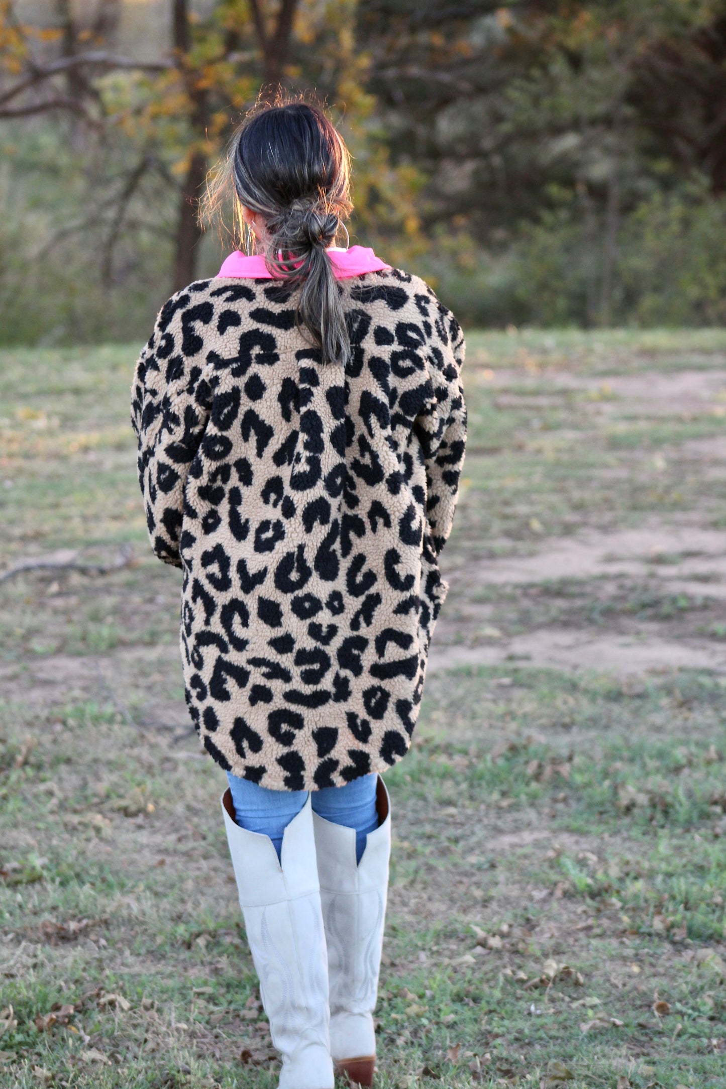 Small Town Lovin’ Leopard Shacket