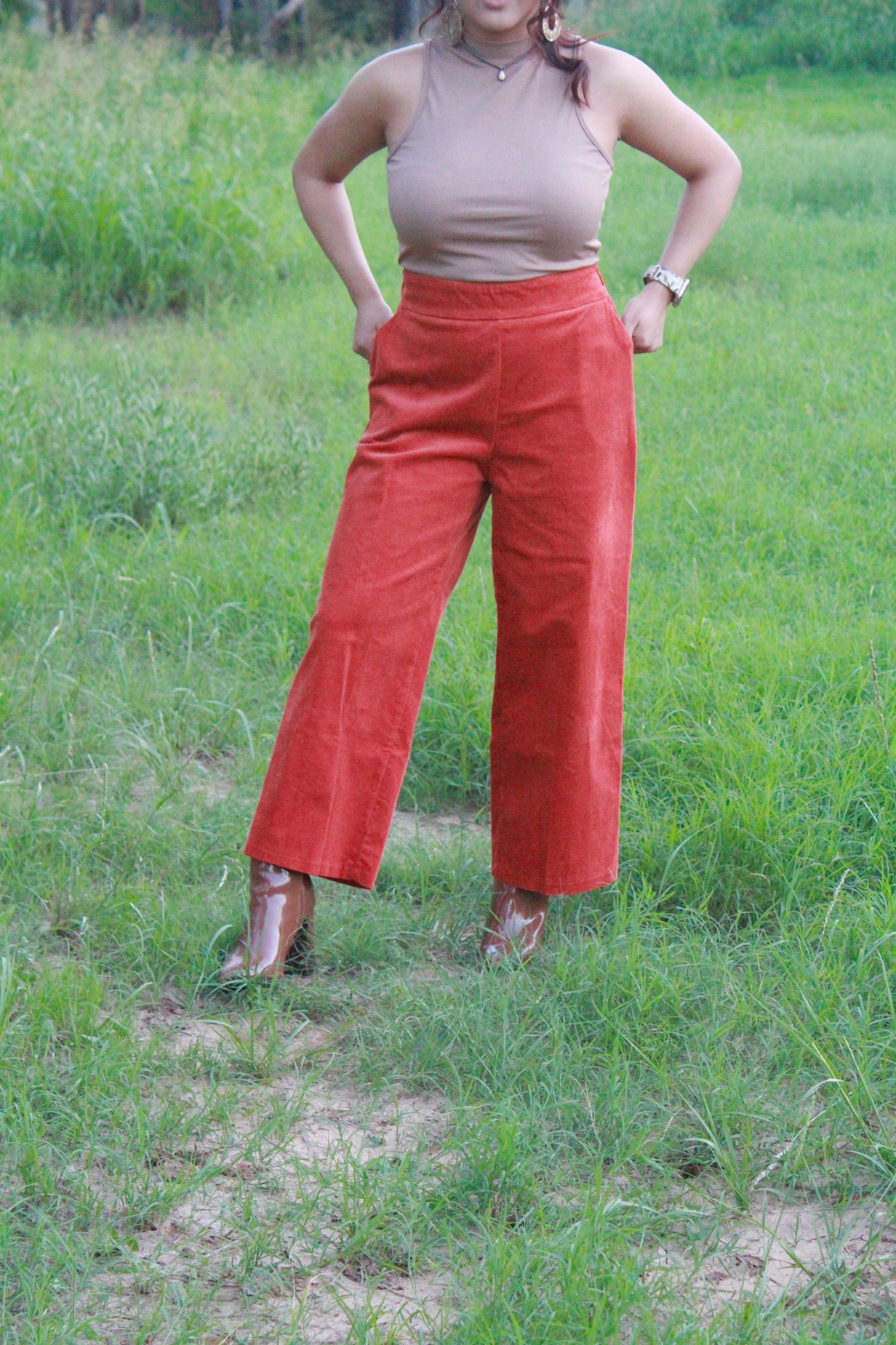 Pumpkin Patch Velvet Pants