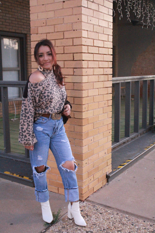 Cozy Days Leopard Sweater