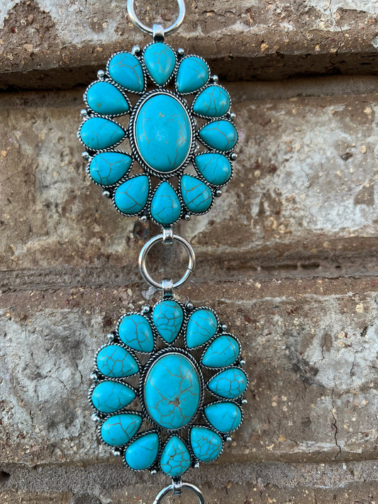 Turquoise Concho Belt